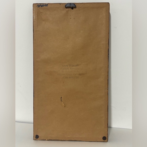 Vintage Native American Indian Traditional Sand Art Painting Wall Hanging 13 X 7 - Picture 4 of 5